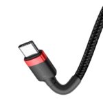 Baseus Cafule Cable USB C PD 2 0 QC 3 0 60W 2m Black Red 15261 5