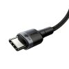Baseus Cafule PD2 0 100W flash charging USB For Type C cable 20V 5A 2m Gray Black 17138 3