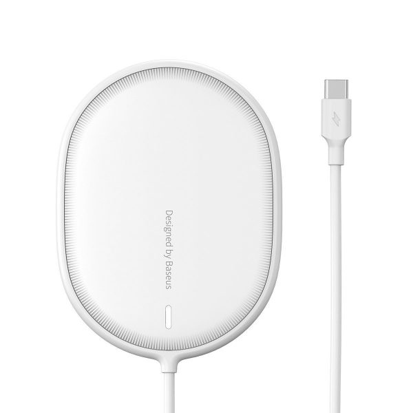 Baseus Light wireless induction charger for iPhone 12 15W white 19701 1
