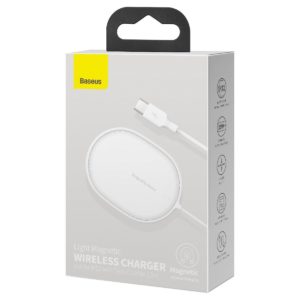 Baseus Light wireless induction charger for iPhone 12 15W white 19701 10