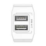 Baseus Mini Charger 2x USB White 15539 4