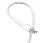 Baseus Mini USB Lightning Cable 2 4A 1m White 16348 5