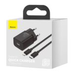 Baseus Super Si Quick Charger 1C 20W with USB C cable for Lightning 1m black 19718 10