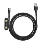 USB Baseus Fast 4in1 USB to USB C Lightning Micro 3A 1m gray black 19243 4