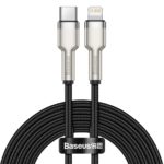 USB C cable for Lightning Baseus Cafule PD 20W 2m black 19706 1