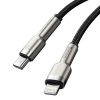USB C cable for Lightning Baseus Cafule PD 20W 2m black 19706 4