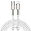 USB C cable for Lightning Baseus Cafule PD 20W 2m white 19707 1