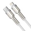 USB C cable for Lightning Baseus Cafule PD 20W 2m white 19707 2
