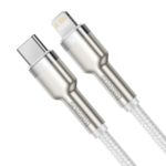 USB C cable for Lightning Baseus Cafule PD 20W 2m white 19707 2