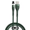 USB magnetic cable Lightning Baseus Zinc 2 4A 1m green 19123 2
