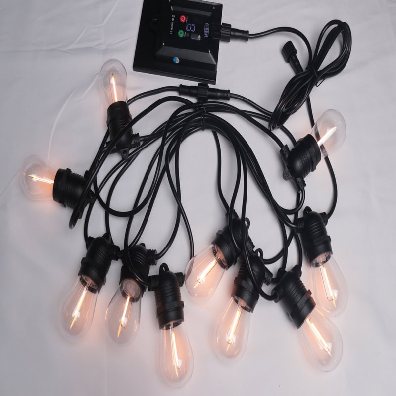 smartcell ljusslinga m solceller 25 lumen